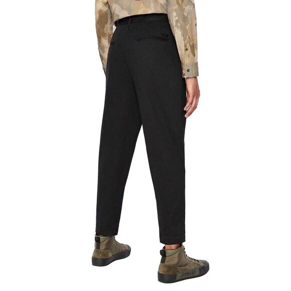 Armani Exchange Mens Ankle Length Pants / Black Pants